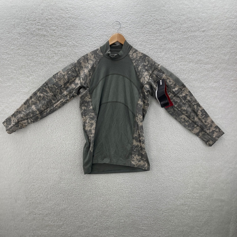 Massif Army Combat Shirt Mens M ACU Digital Camo Flame Resistant Military NEW